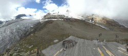 Archiv Foto Webcam Saas Fee - Gletscher 09:00