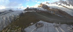 Archiv Foto Webcam Saas Fee - Gletscher 05:00