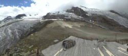 Archiv Foto Webcam Saas Fee - Gletscher 15:00