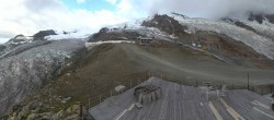 Archiv Foto Webcam Saas Fee - Gletscher 19:00