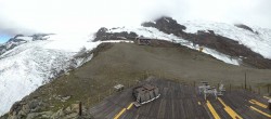Archiv Foto Webcam Saas Fee - Gletscher 15:00