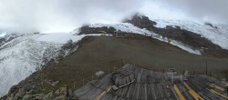 Archiv Foto Webcam Saas Fee - Gletscher 17:00
