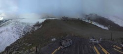 Archiv Foto Webcam Saas Fee - Gletscher 19:00