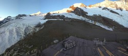 Archiv Foto Webcam Saas Fee - Gletscher 05:00