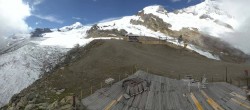 Archiv Foto Webcam Saas Fee - Gletscher 09:00