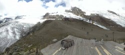 Archiv Foto Webcam Saas Fee - Gletscher 11:00