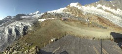 Archiv Foto Webcam Saas Fee - Gletscher 07:00