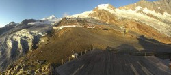 Archiv Foto Webcam Saas Fee - Gletscher 06:00
