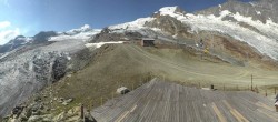 Archiv Foto Webcam Saas Fee - Gletscher 09:00