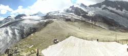 Archiv Foto Webcam Saas Fee - Gletscher 13:00