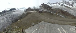 Archiv Foto Webcam Saas Fee - Gletscher 11:00