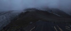 Archiv Foto Webcam Saas Fee - Gletscher 19:00