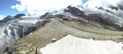 Archiv Foto Webcam Saas Fee - Gletscher 13:00