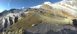 Archiv Foto Webcam Saas Fee - Gletscher 07:00
