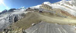 Archiv Foto Webcam Saas Fee - Gletscher 09:00