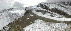 Archiv Foto Webcam Saas Fee - Gletscher 13:00