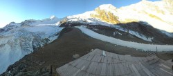 Archiv Foto Webcam Saas Fee - Gletscher 07:00