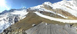 Archiv Foto Webcam Saas Fee - Gletscher 09:00