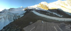 Archiv Foto Webcam Saas Fee - Gletscher 07:00