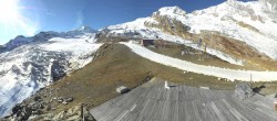Archiv Foto Webcam Saas Fee - Gletscher 09:00