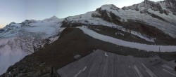 Archiv Foto Webcam Saas Fee - Gletscher 19:00