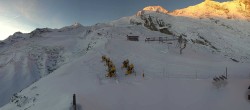 Archiv Foto Webcam Saas Fee - Gletscher 06:00