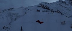 Archiv Foto Webcam Saas Fee - Gletscher 19:00