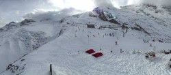 Archiv Foto Webcam Saas Fee - Gletscher 13:00