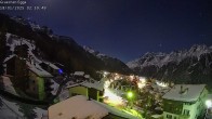 Archiv Foto Webcam Egga - Blick nach Grächen 01:00