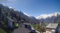 Archiv Foto Webcam Egga - Blick nach Grächen 09:00