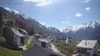 Archiv Foto Webcam Egga - Blick nach Grächen 13:00