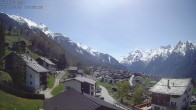 Archiv Foto Webcam Egga - Blick nach Grächen 13:00