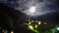 Archiv Foto Webcam Egga - Blick nach Grächen 01:00