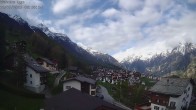 Archiv Foto Webcam Egga - Blick nach Grächen 07:00
