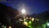 Archiv Foto Webcam Egga - Blick nach Grächen 03:00