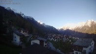 Archiv Foto Webcam Egga - Blick nach Grächen 05:00