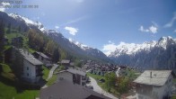 Archiv Foto Webcam Egga - Blick nach Grächen 11:00