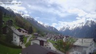 Archiv Foto Webcam Egga - Blick nach Grächen 13:00