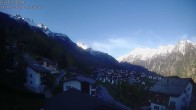 Archiv Foto Webcam Egga - Blick nach Grächen 06:00
