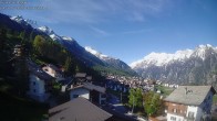 Archiv Foto Webcam Egga - Blick nach Grächen 07:00