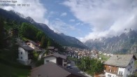 Archiv Foto Webcam Egga - Blick nach Grächen 07:00