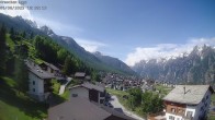 Archiv Foto Webcam Egga - Blick nach Grächen 09:00