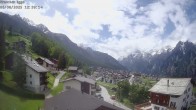 Archiv Foto Webcam Egga - Blick nach Grächen 11:00