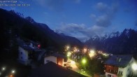 Archiv Foto Webcam Egga - Blick nach Grächen 03:00