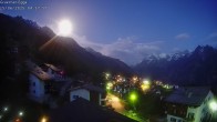 Archiv Foto Webcam Egga - Blick nach Grächen 03:00