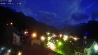 Archiv Foto Webcam Egga - Blick nach Grächen 21:00