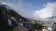Archiv Foto Webcam Egga - Blick nach Grächen 07:00