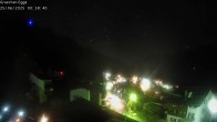 Archiv Foto Webcam Egga - Blick nach Grächen 23:00