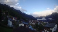 Archiv Foto Webcam Egga - Blick nach Grächen 05:00
