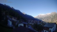Archiv Foto Webcam Egga - Blick nach Grächen 06:00
